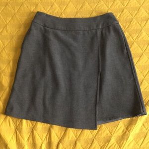 Uniqlo Gray Mini Skirt